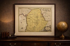 Syria Map Valk & Schenk, Hand Colored Engraving, Amsterdam, c.1700