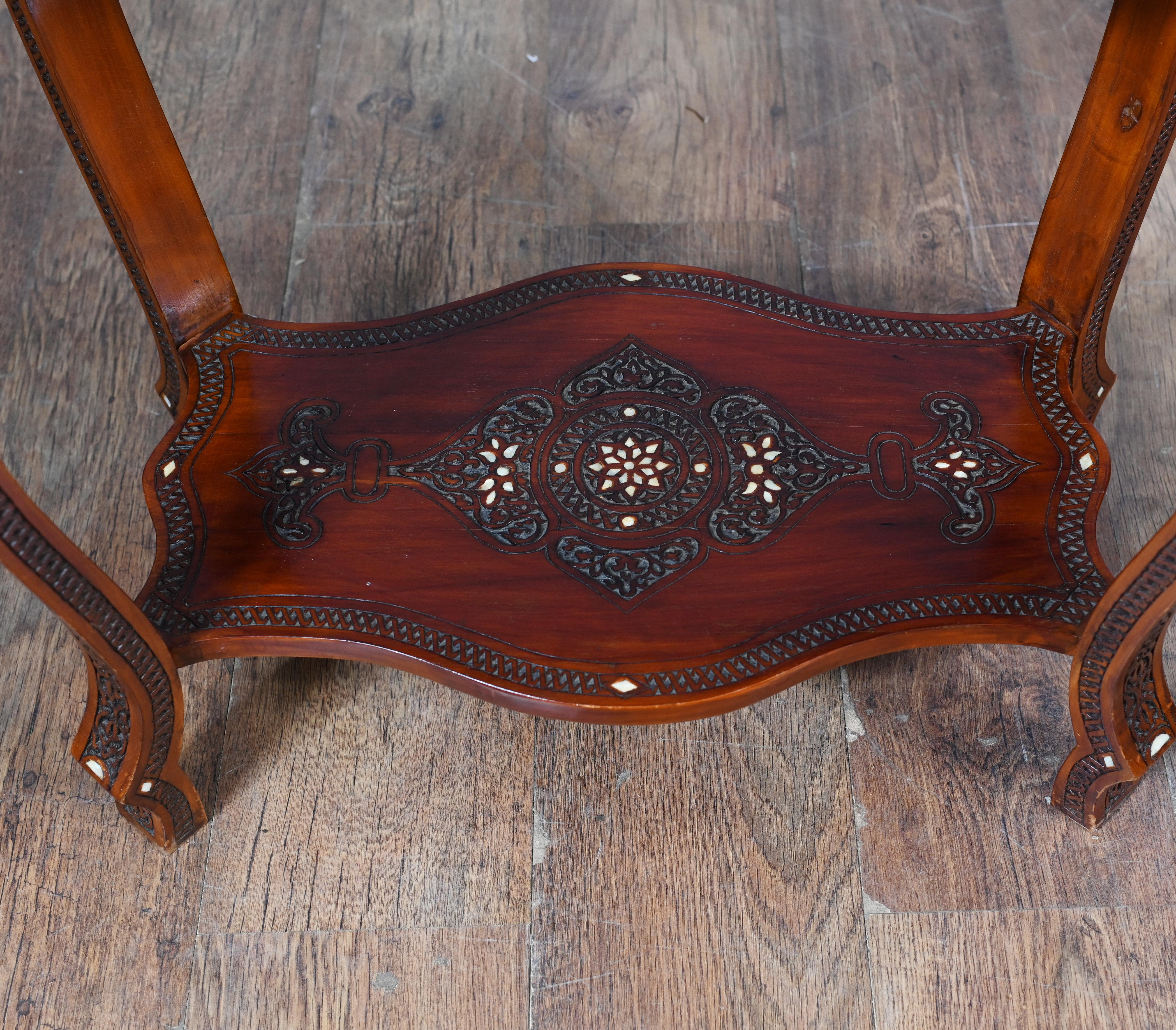 Syrian Games Table Arabic Inlay Damascan Furniture For Sale 2