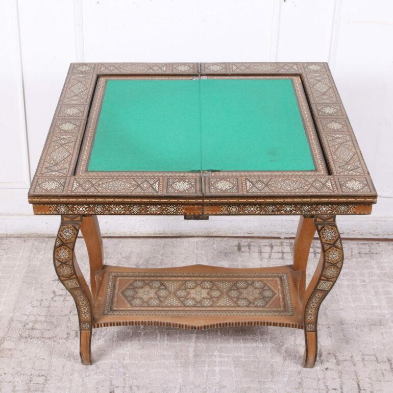 Bone Syrian Games Table For Sale
