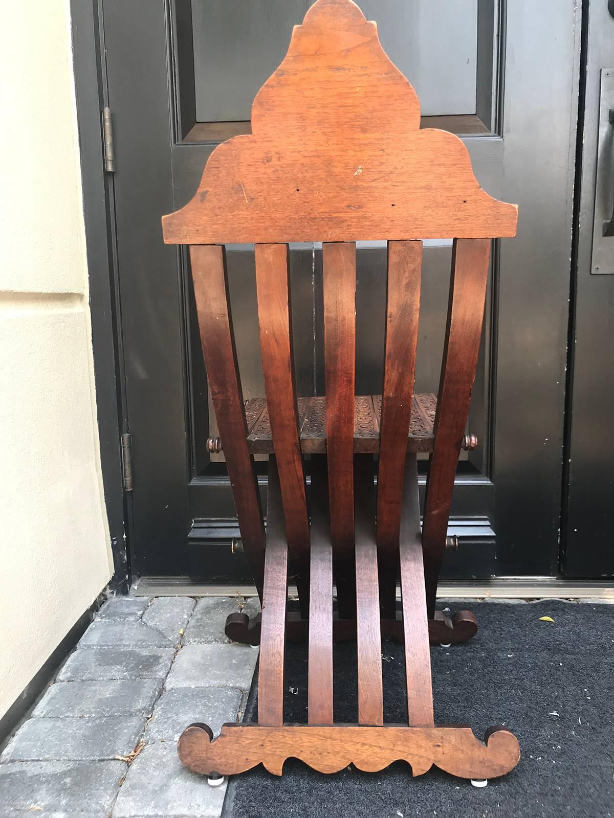 Syrian Inlaid Side Chair, circa 1880 5