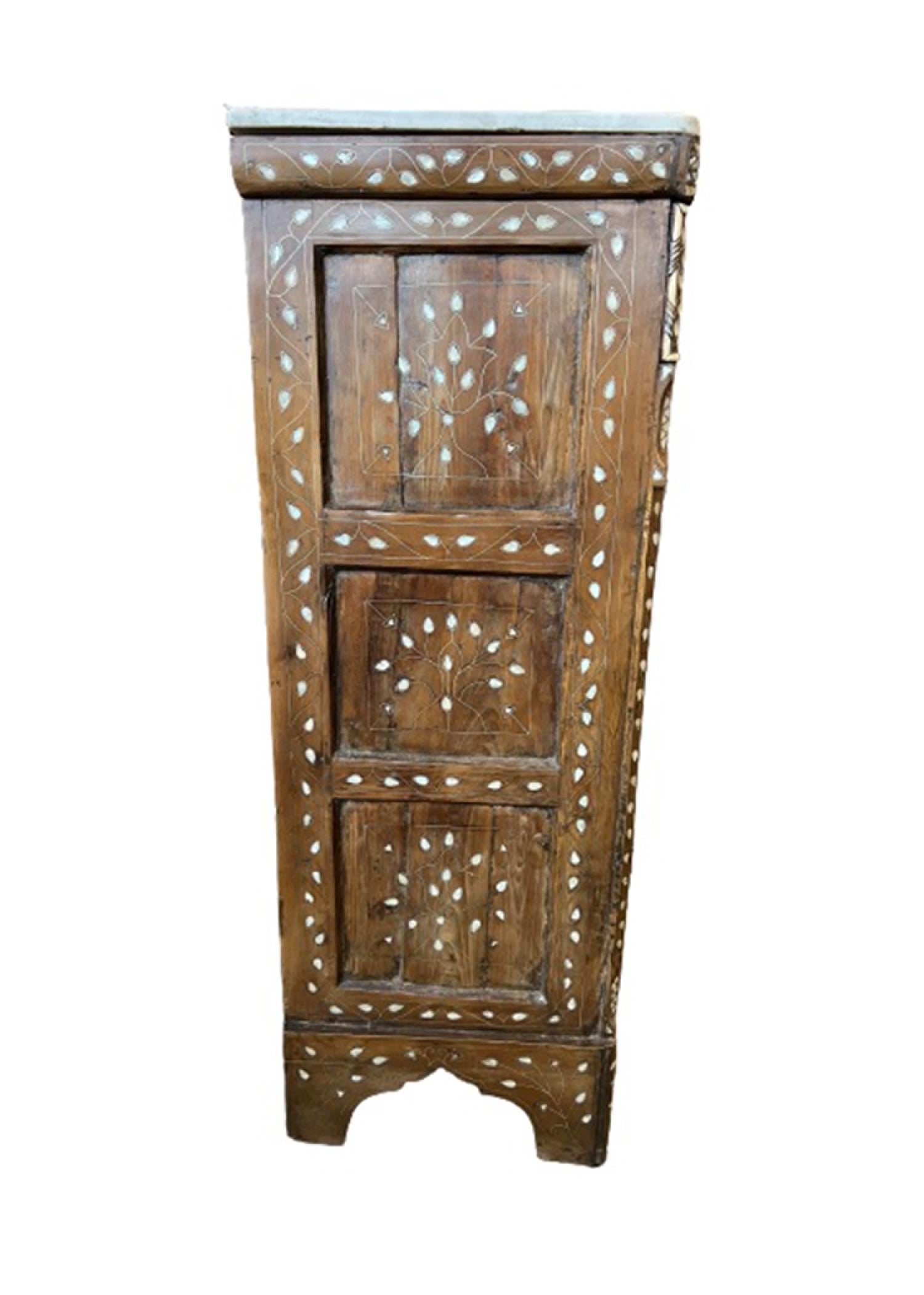 Syrian Dresser with Mother of Pearl Inlay 