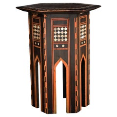 Syrian Marquetry Mother of Pearl Table