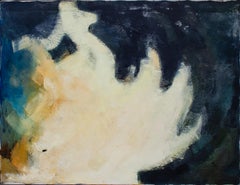 1960er Jahre Gemälde der Expressionistin Syril Frank 