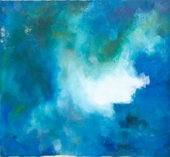Vibranti astrazioni di paesaggi marini dell'artista donna Syril Frank
