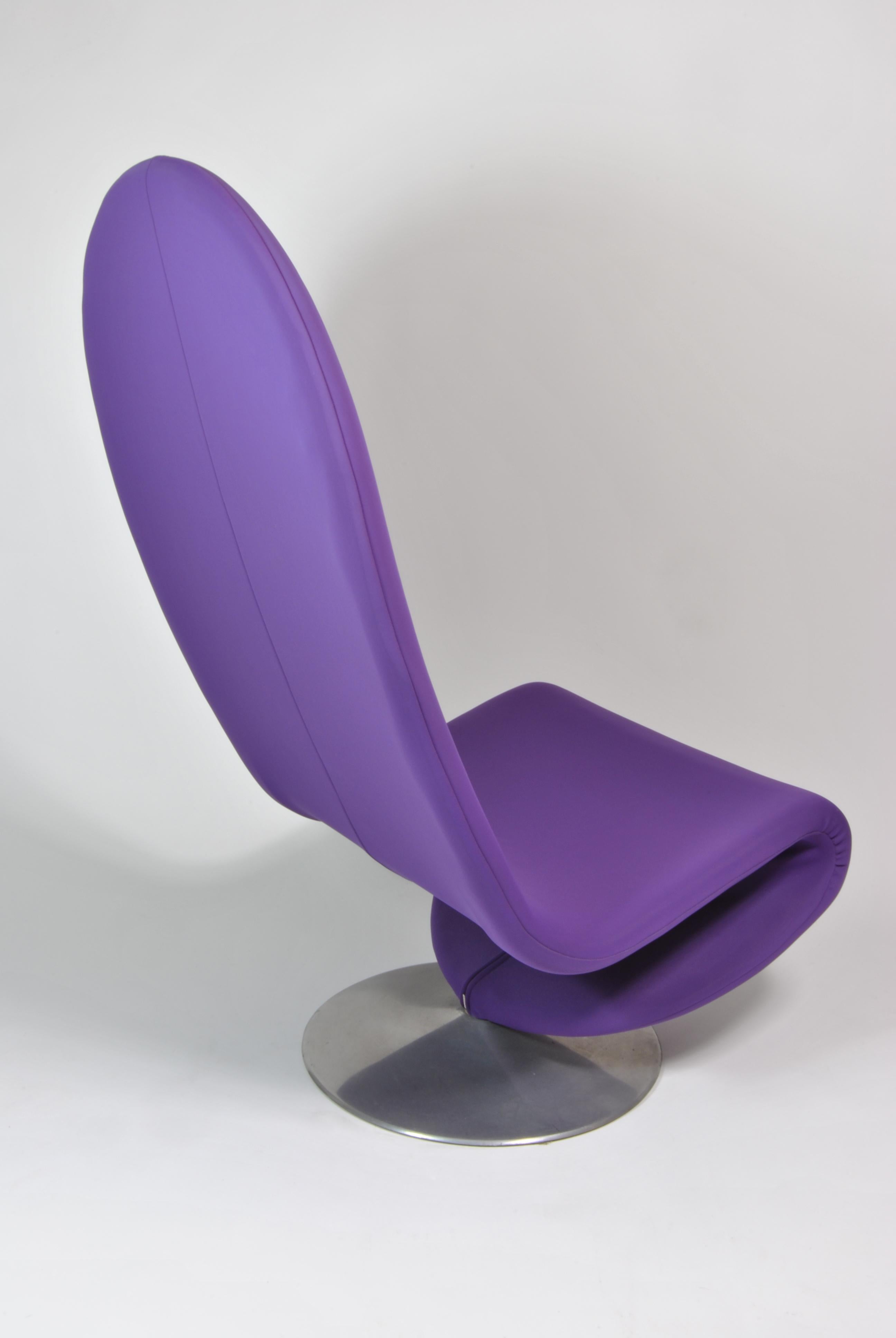 Mid-Century Modern Système de chaises 1-2-3, design de Verner Panton pour Fritz Hansen, années 1960 en vente