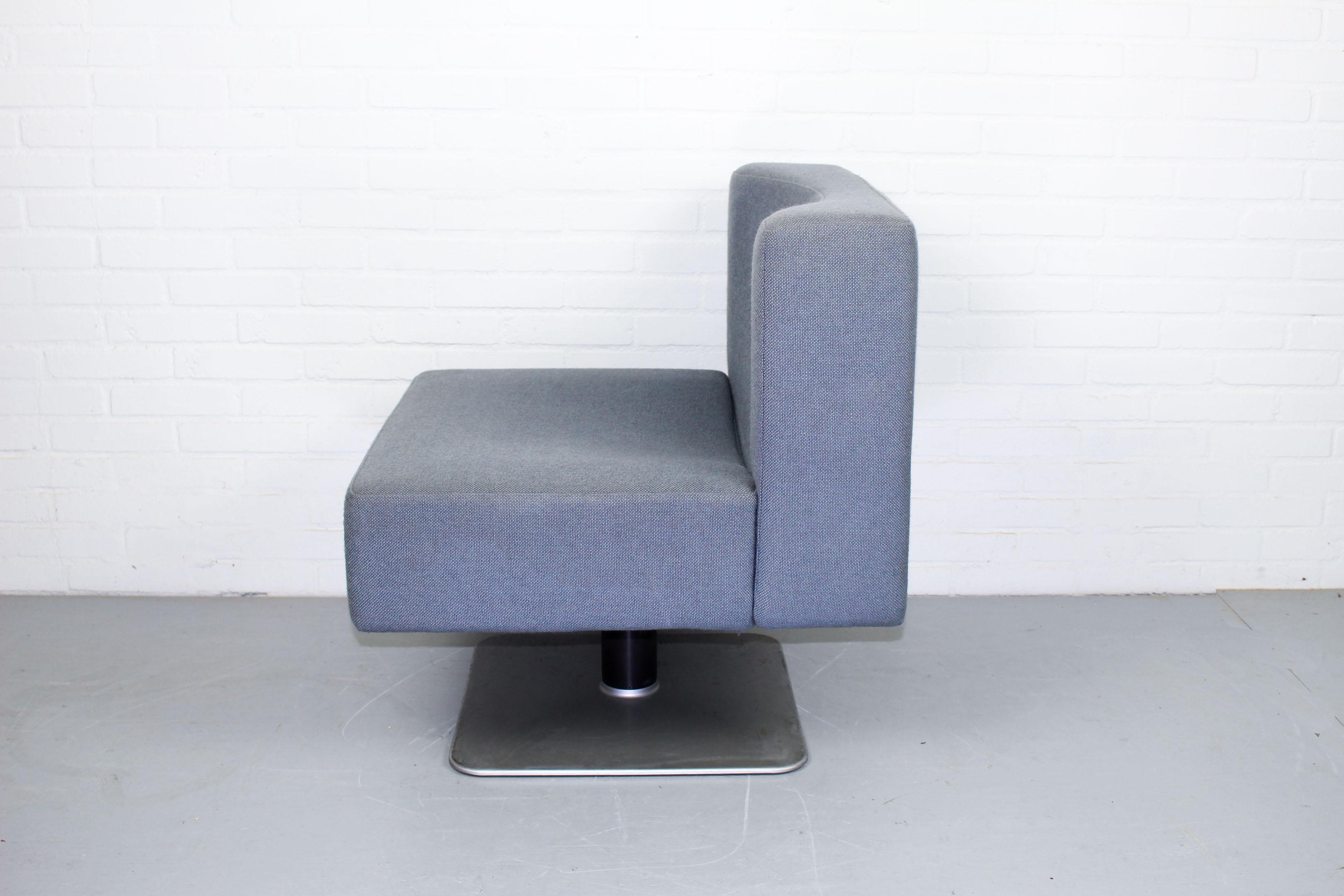 Mid-Century Modern System 350 Lounge Chair by Herbert Hirche for Mauser, 1974