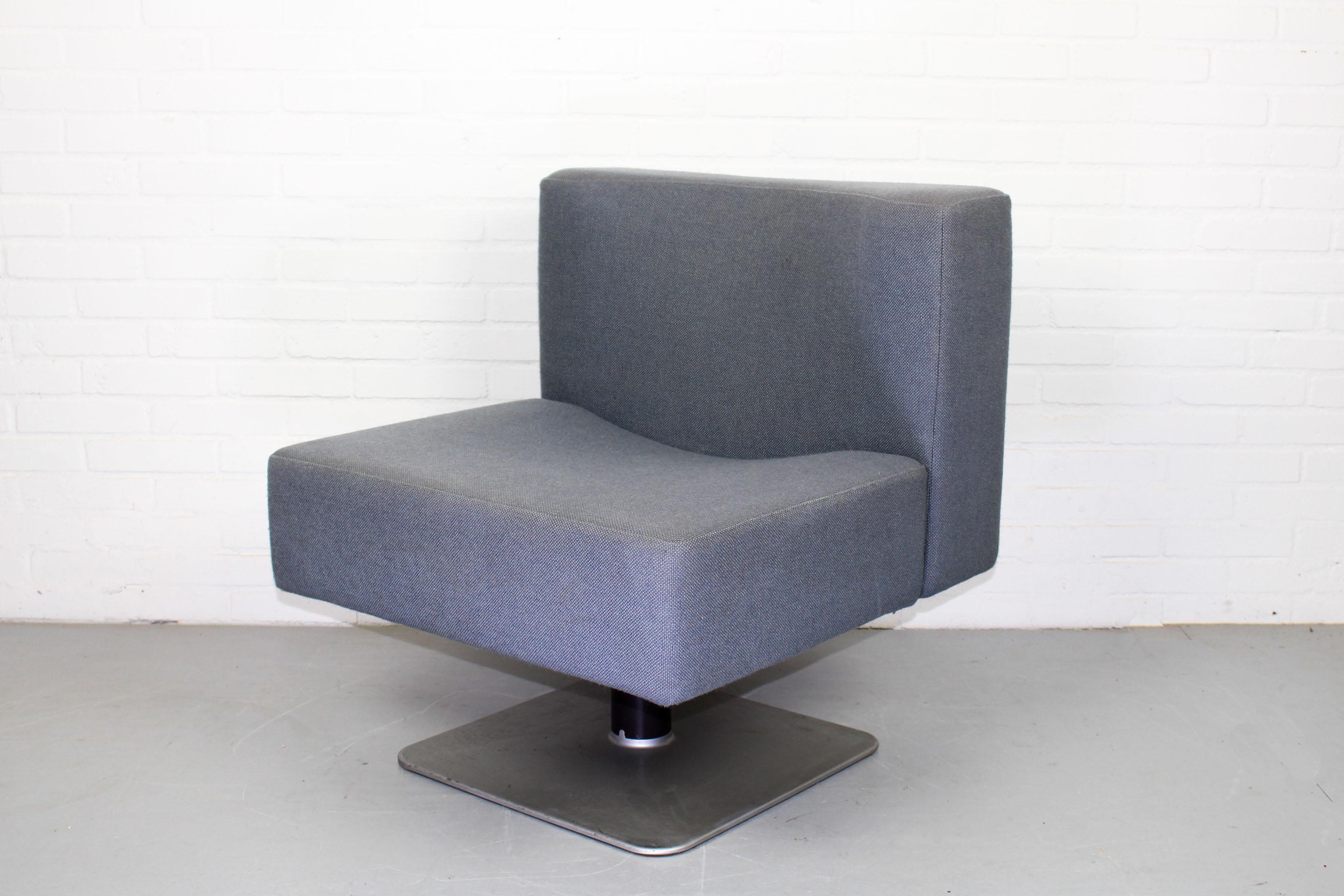 Dutch System 350 Lounge Chair by Herbert Hirche for Mauser, 1974