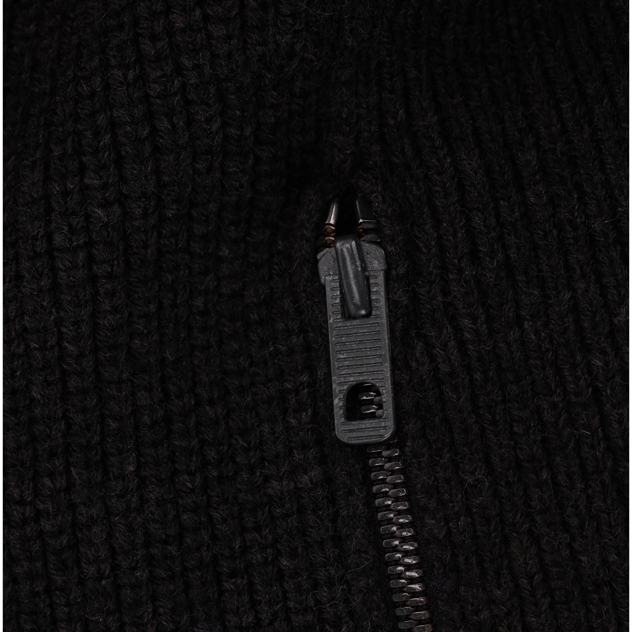 Cardigan zippé en laine et alpaga System Pour hommes en vente