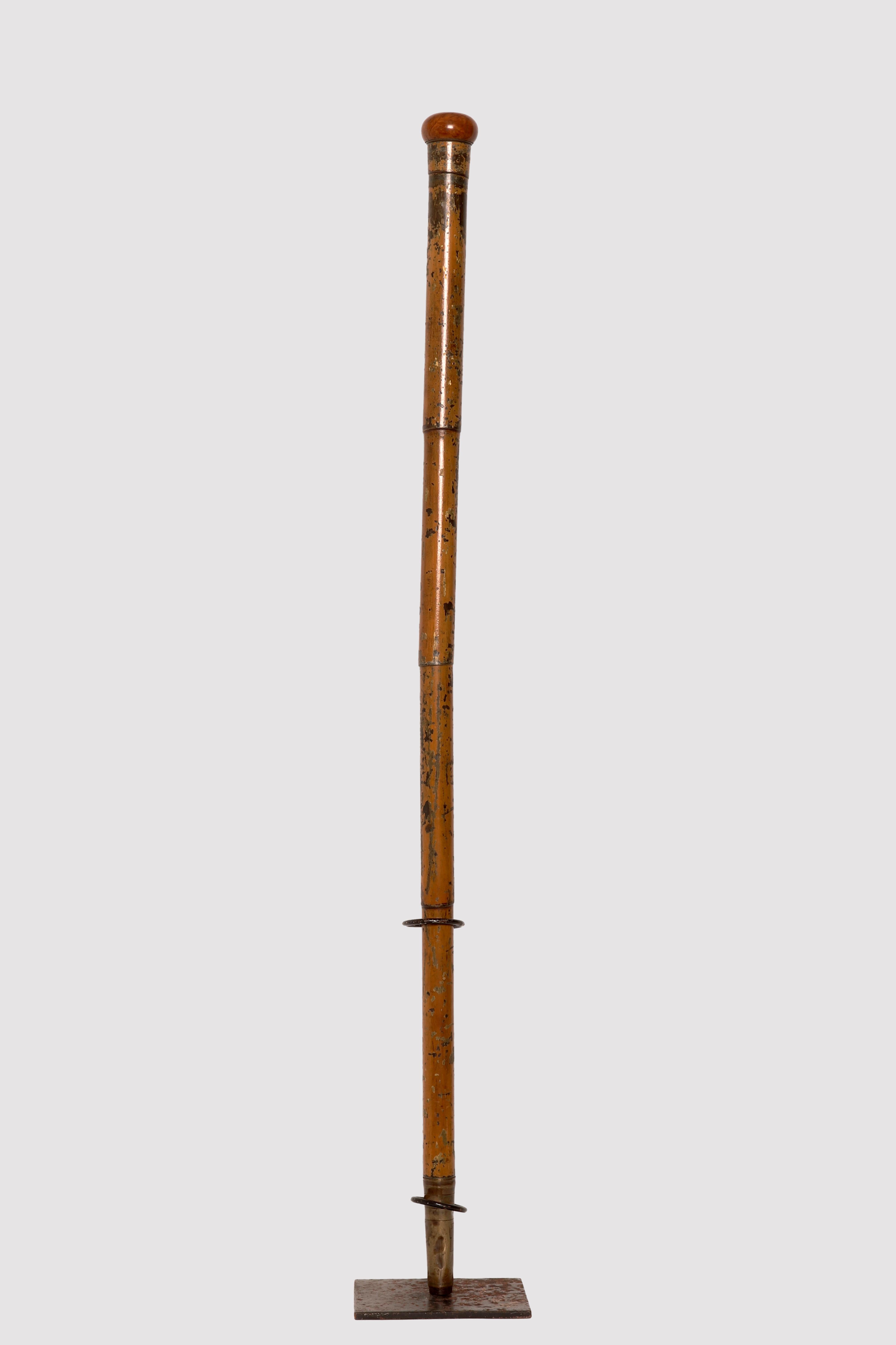 Inglese Bastone da passeggio del sistema, un telescopio, Inghilterra 1880. in vendita