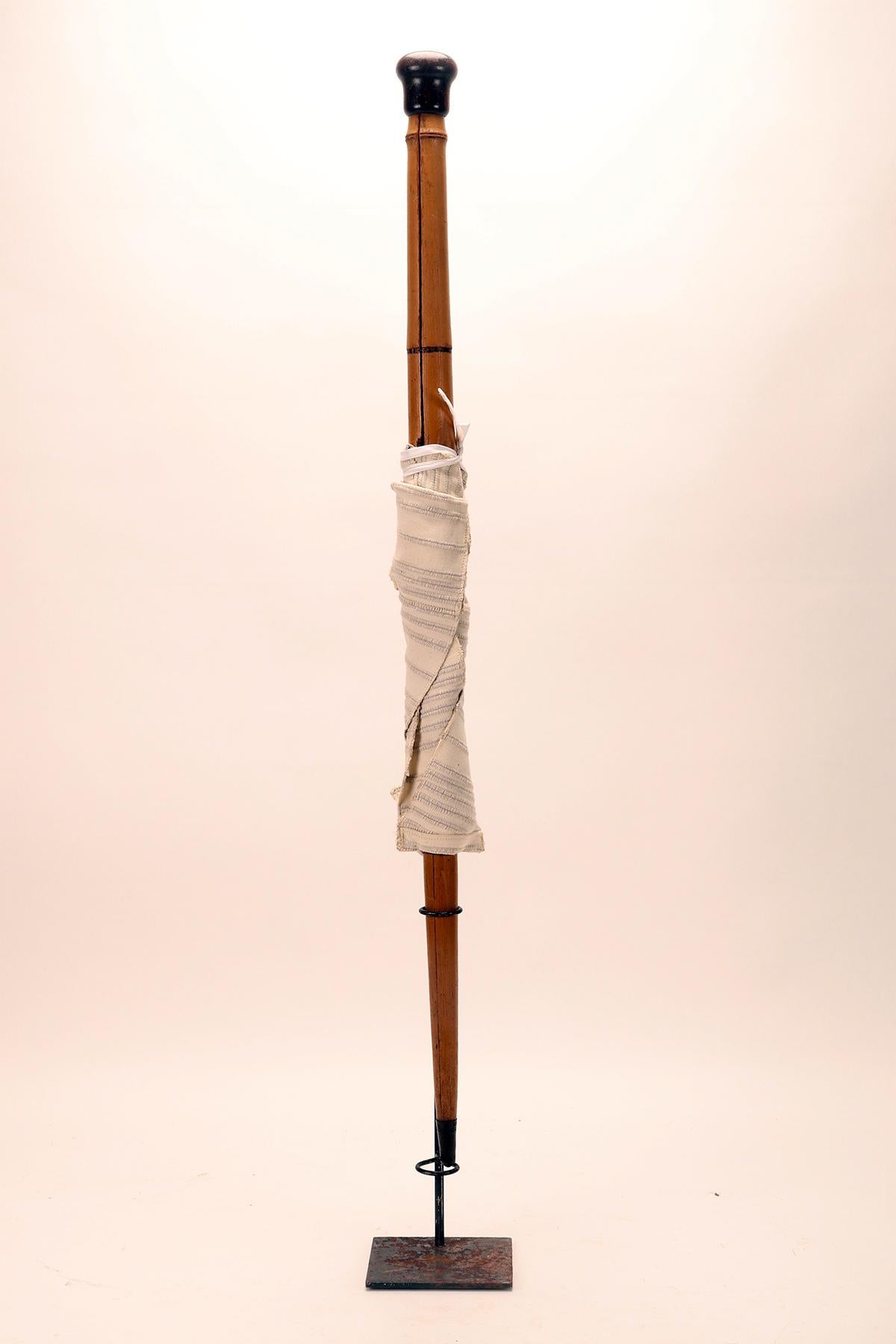 System walking stick, fisherman’s seat, France 1900. For Sale 4