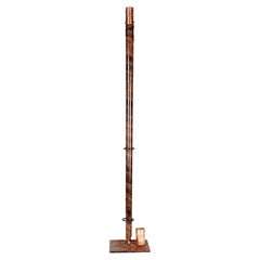 Antique Pocket Cane System Walking Stick, Knurled Steel, France, 1878