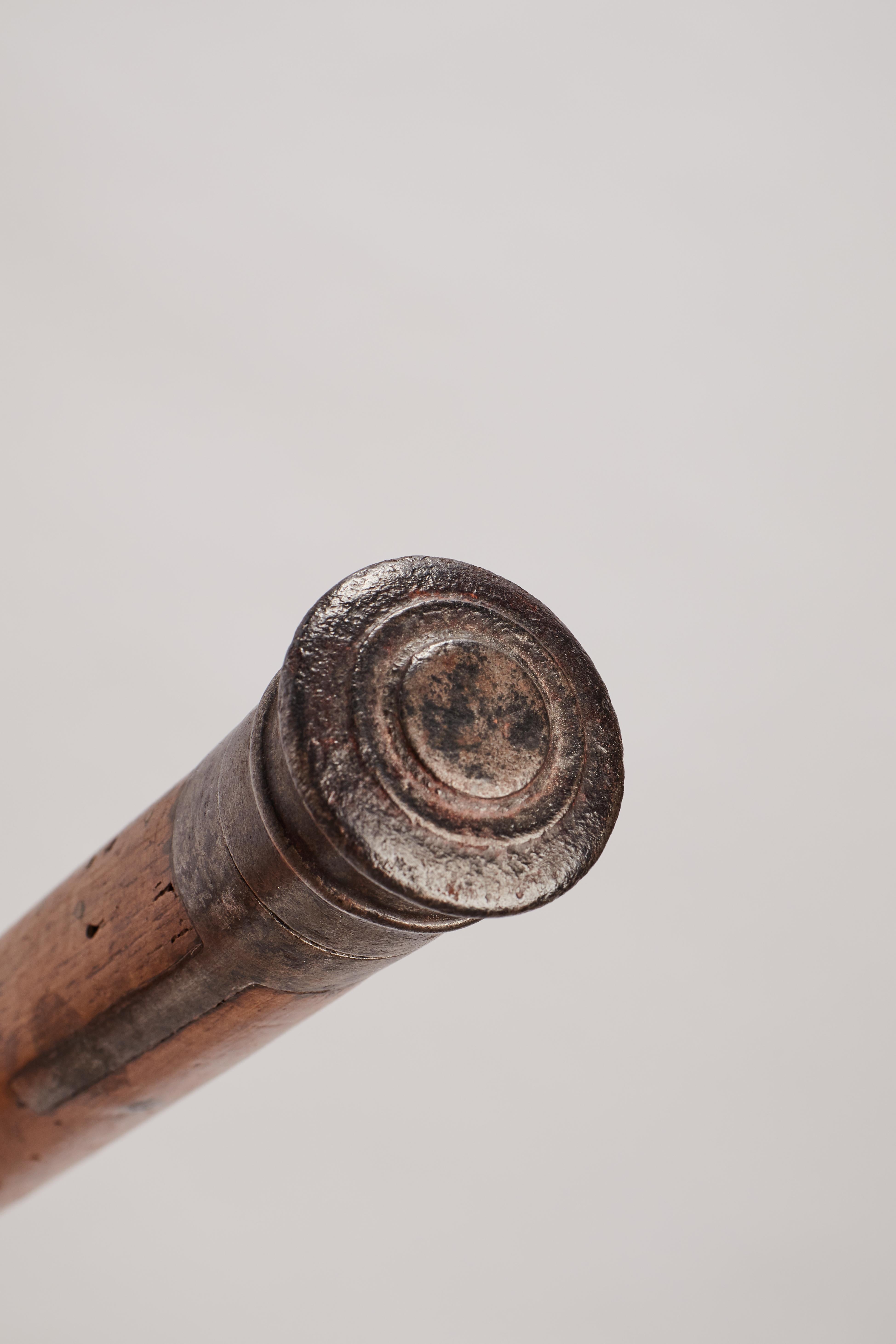 Système  Stick de marche avec un grain mesurant la fonction, France 1820. en vente 4