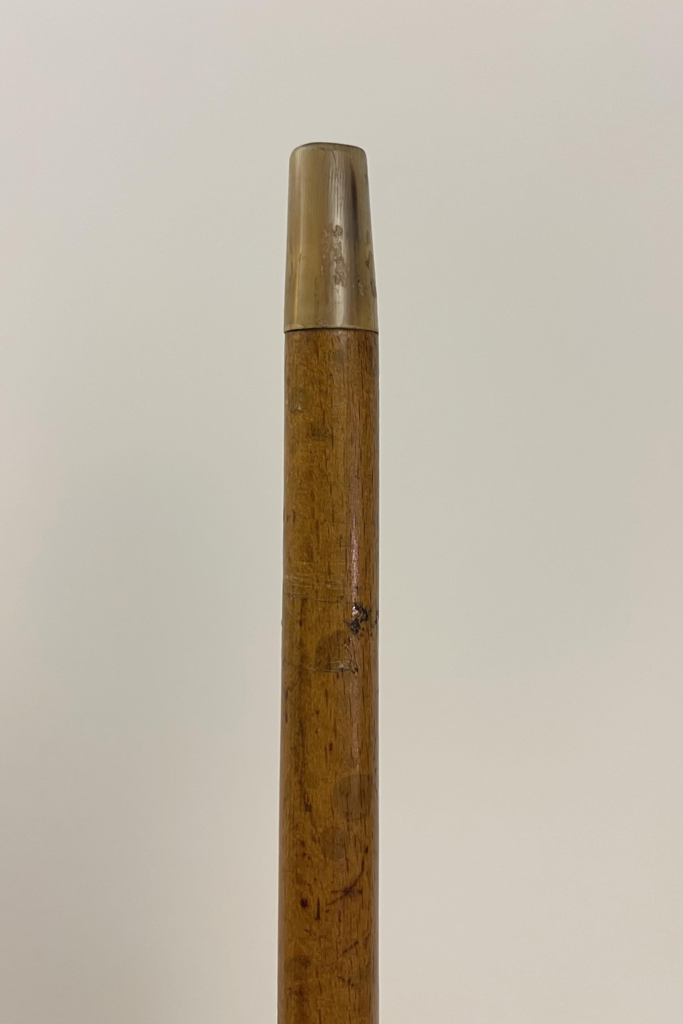 System walking stick with light, England 1920.  For Sale 3