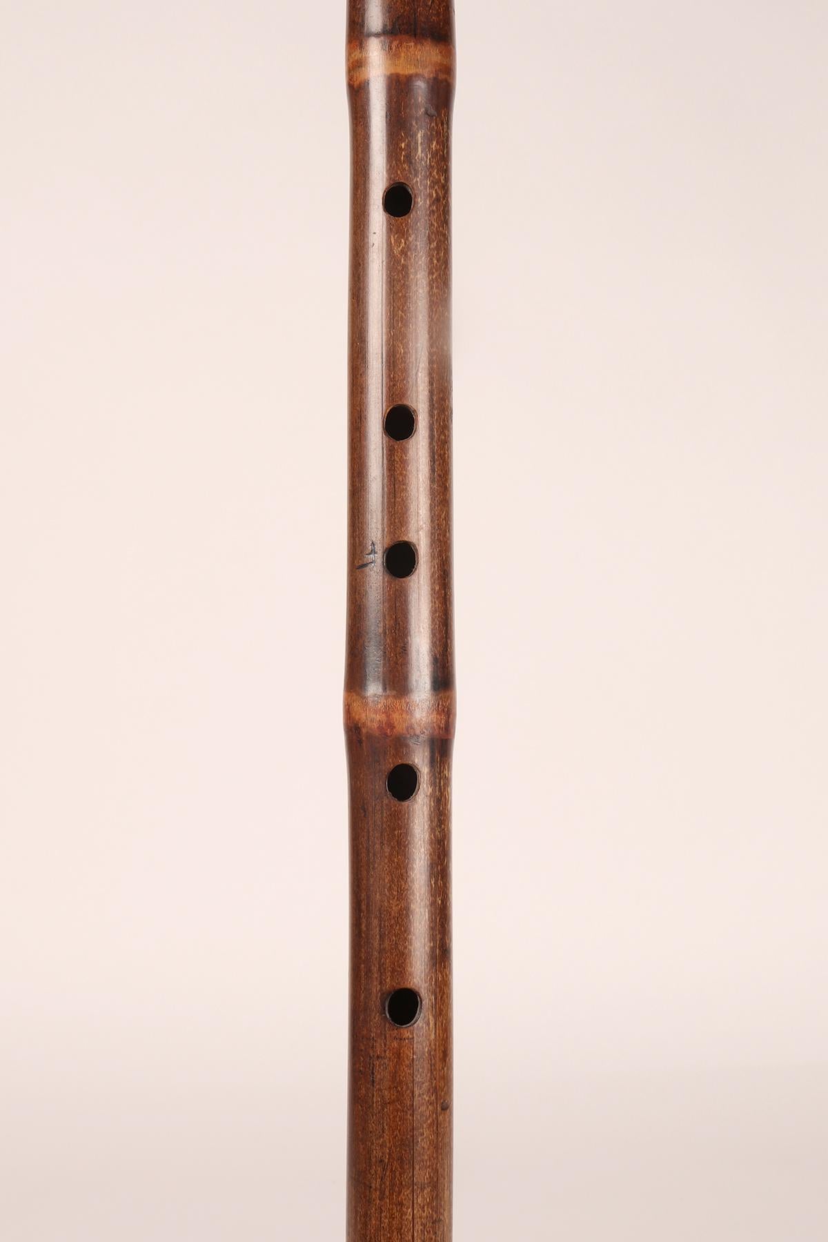 19th Century System walking stick with the function of a musical instrument. France 1890.  For Sale