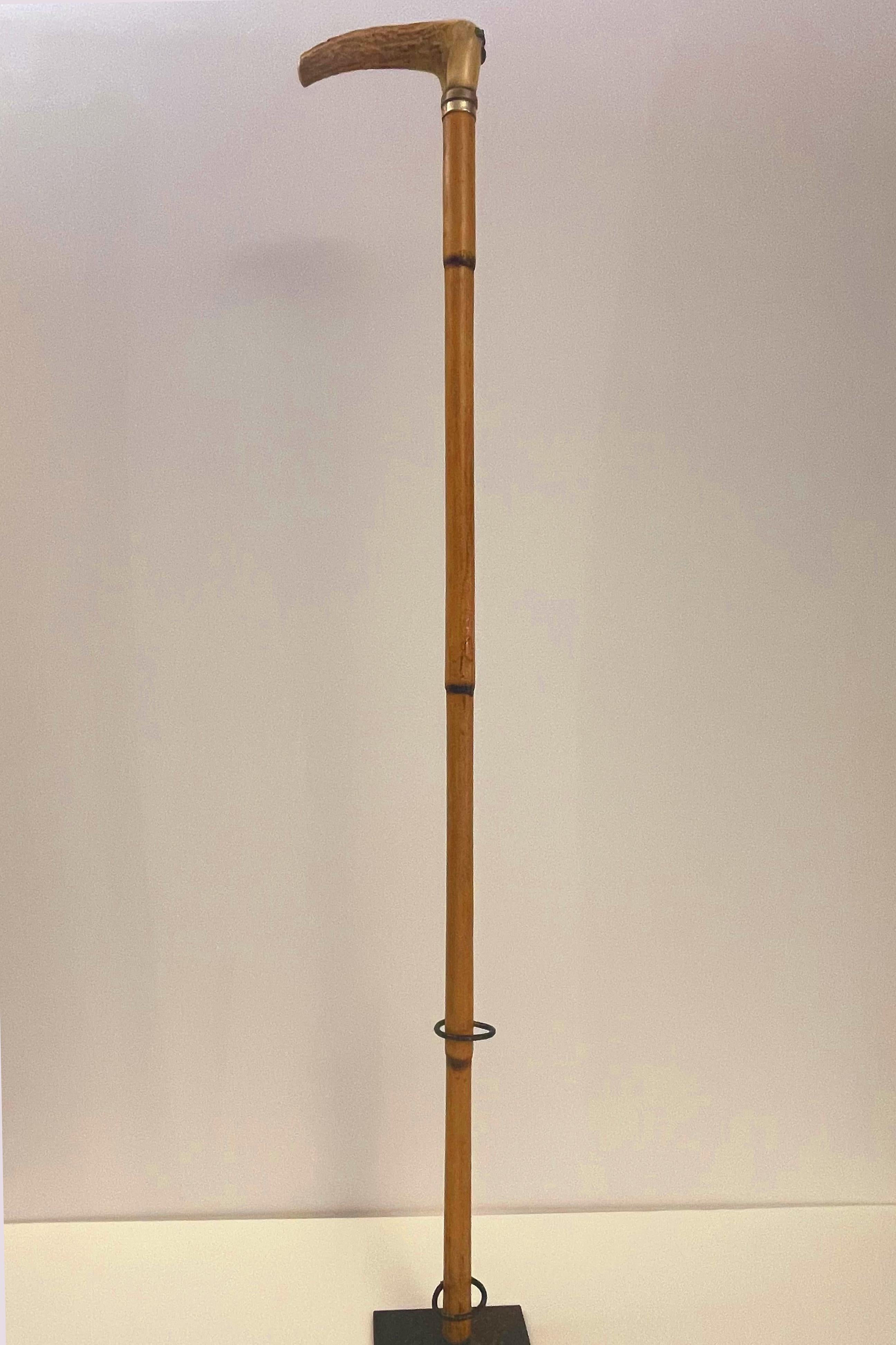 System walking stick with the function of measuring device, France 1890.  For Sale 2