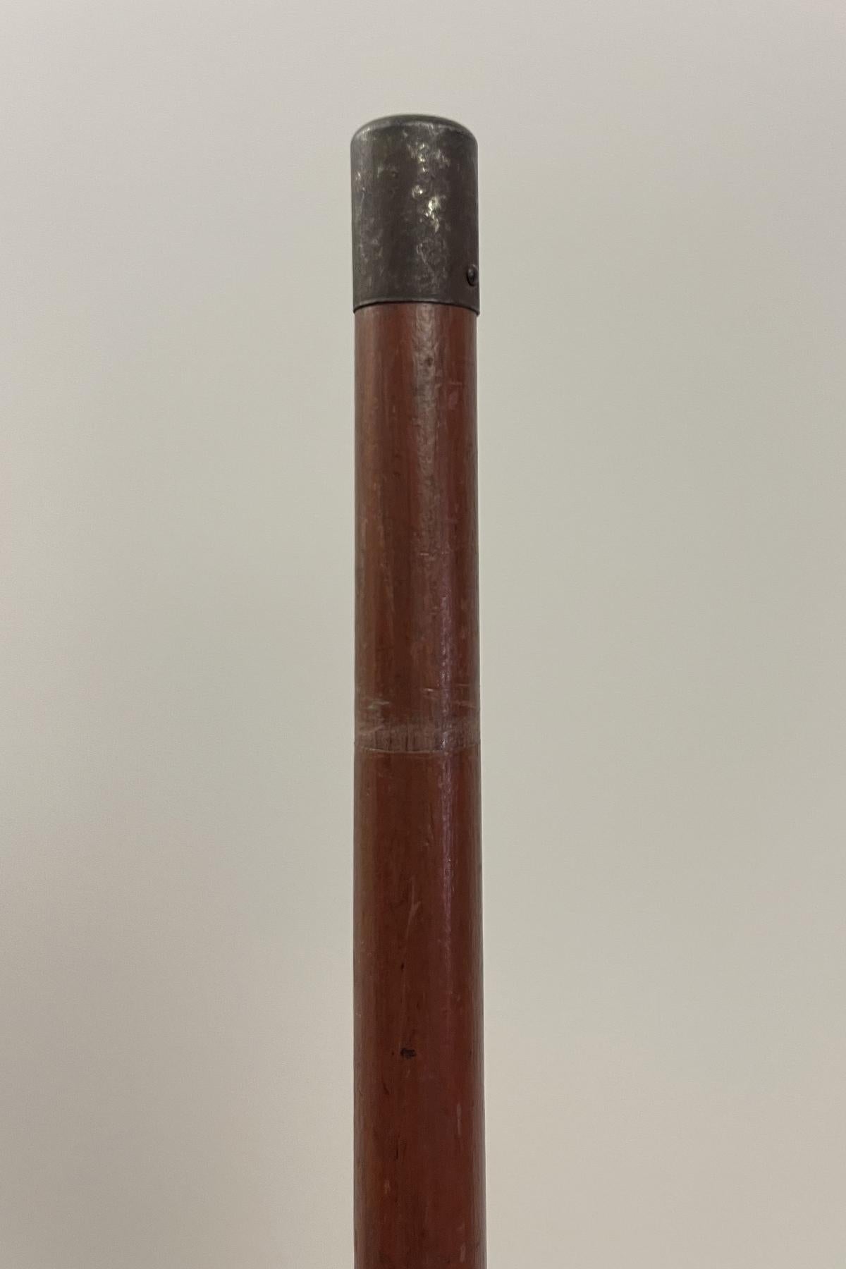 System walking stick with the function of smoking pipe, France 1900. For Sale 9