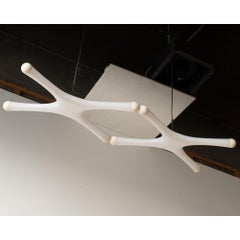 Lampada a sospensione System X Ross Lovegrove Design dell'era spaziale in stile Y2K