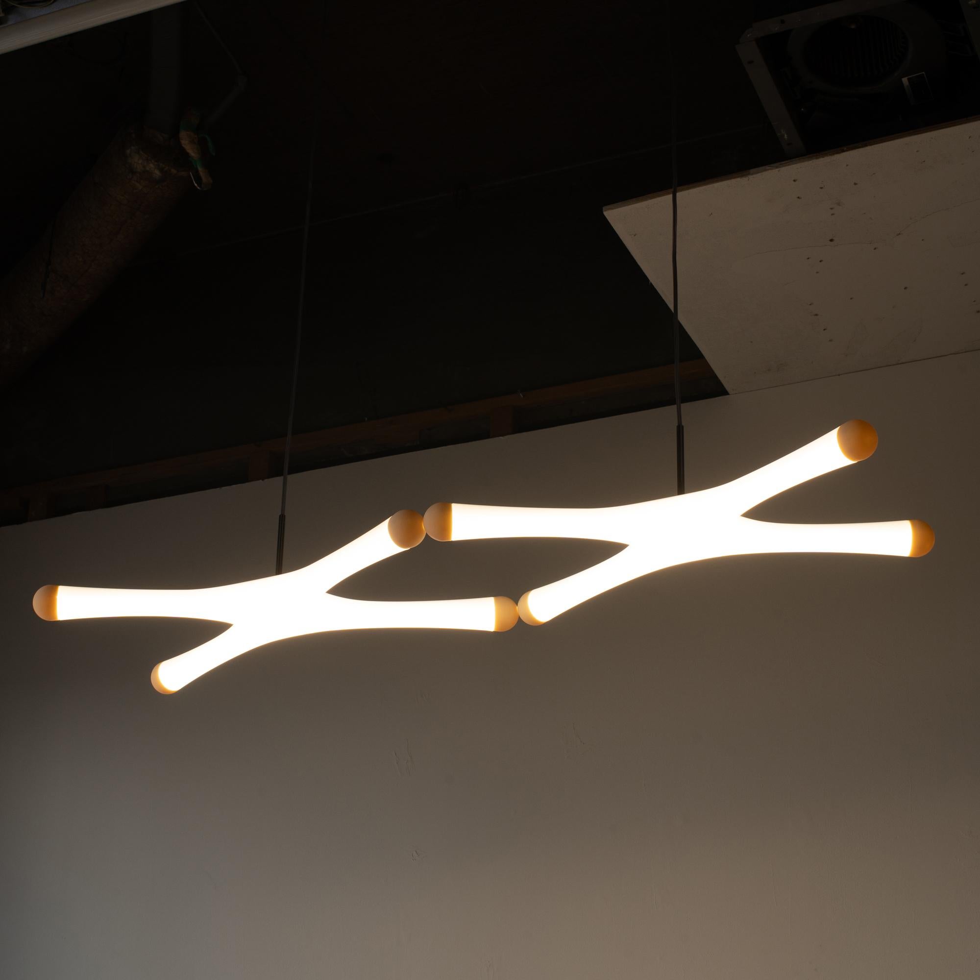 Japanese System X pendant lamp Ross Lovegrove Y2K style design space age For Sale