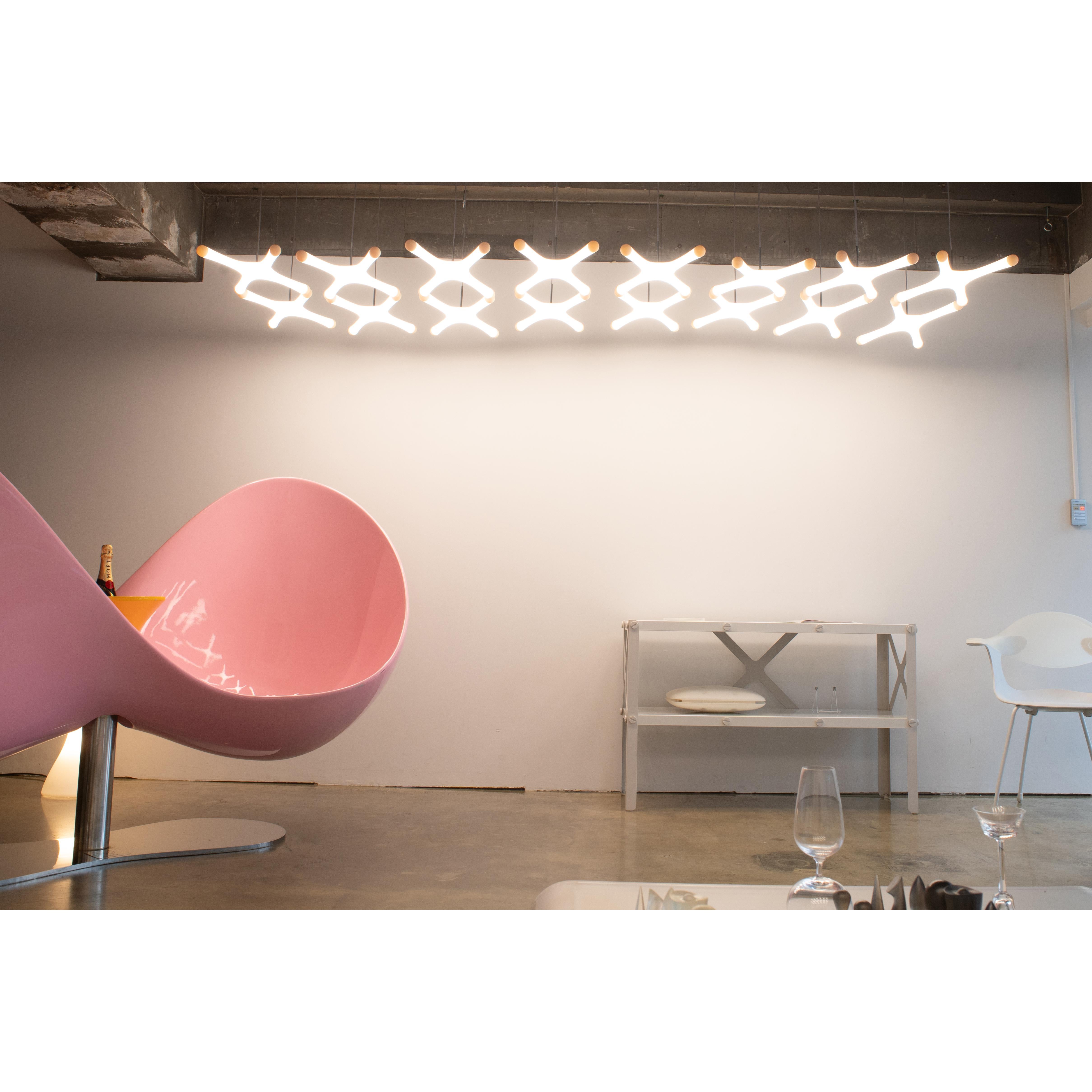 Lampe à suspension System X Ross Lovegrove style Y2K design ère spatiale en vente 1