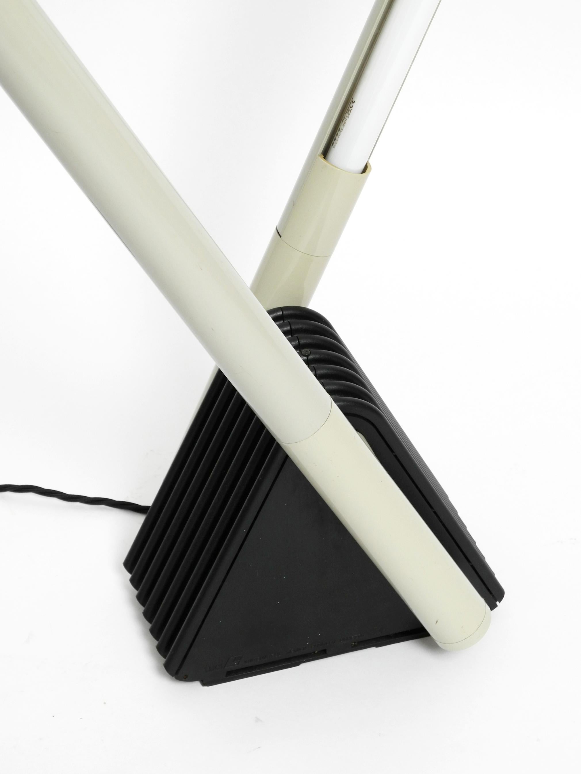 Systema Flu Neon Tube Floor Lamp Design Rodolfo Bonetto for Luci, 1981 8