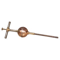 Système d'injecteur de vignobles en cuivre du 19ème siècle de Marseille, France