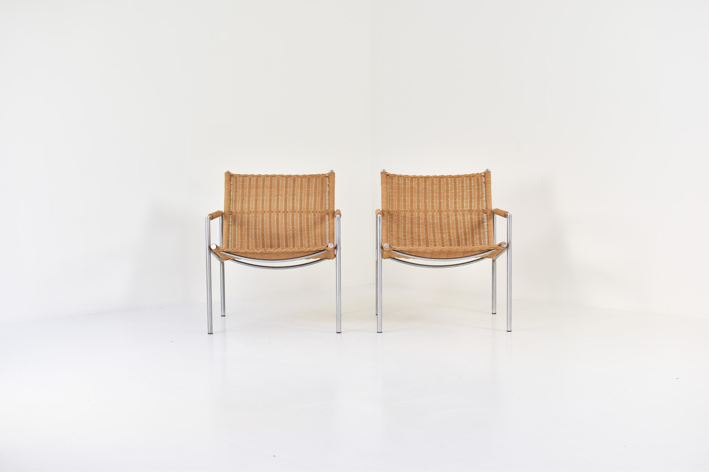 Dutch ‘SZ01’ Easy Chairs by Martin Visser for ‘t Spectrum, the Netherlands, 1960s