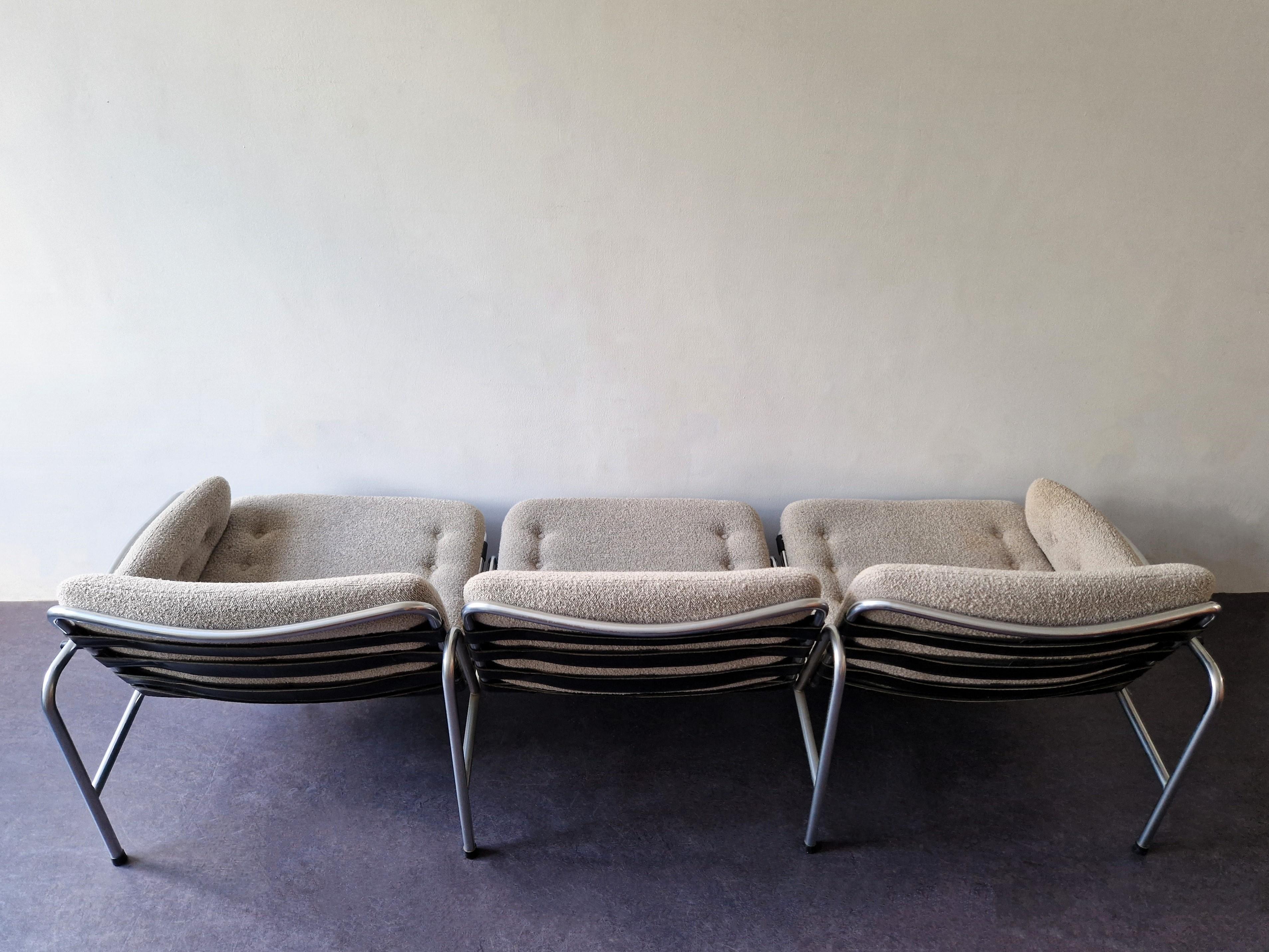 sz12/Osaka 3 sofa by Martin Visser for 't Spectrum, The Netherlands 1969 In Good Condition In Steenwijk, NL