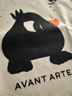Untitled — Screenprint on Limited Edition Artist Tote Szabolcs Bozó