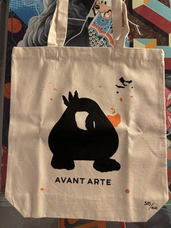 Untitled — Screenprint on Limited Edition Artist Tote Szabolcs Bozó