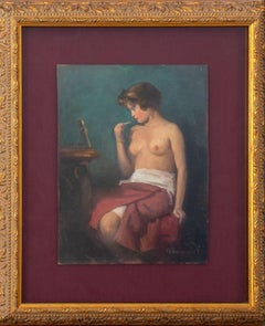 Szilard Constantinus Kovari Nude Woman Oil