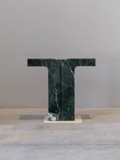 Verde Notte T-02 Marble Console by Serafini