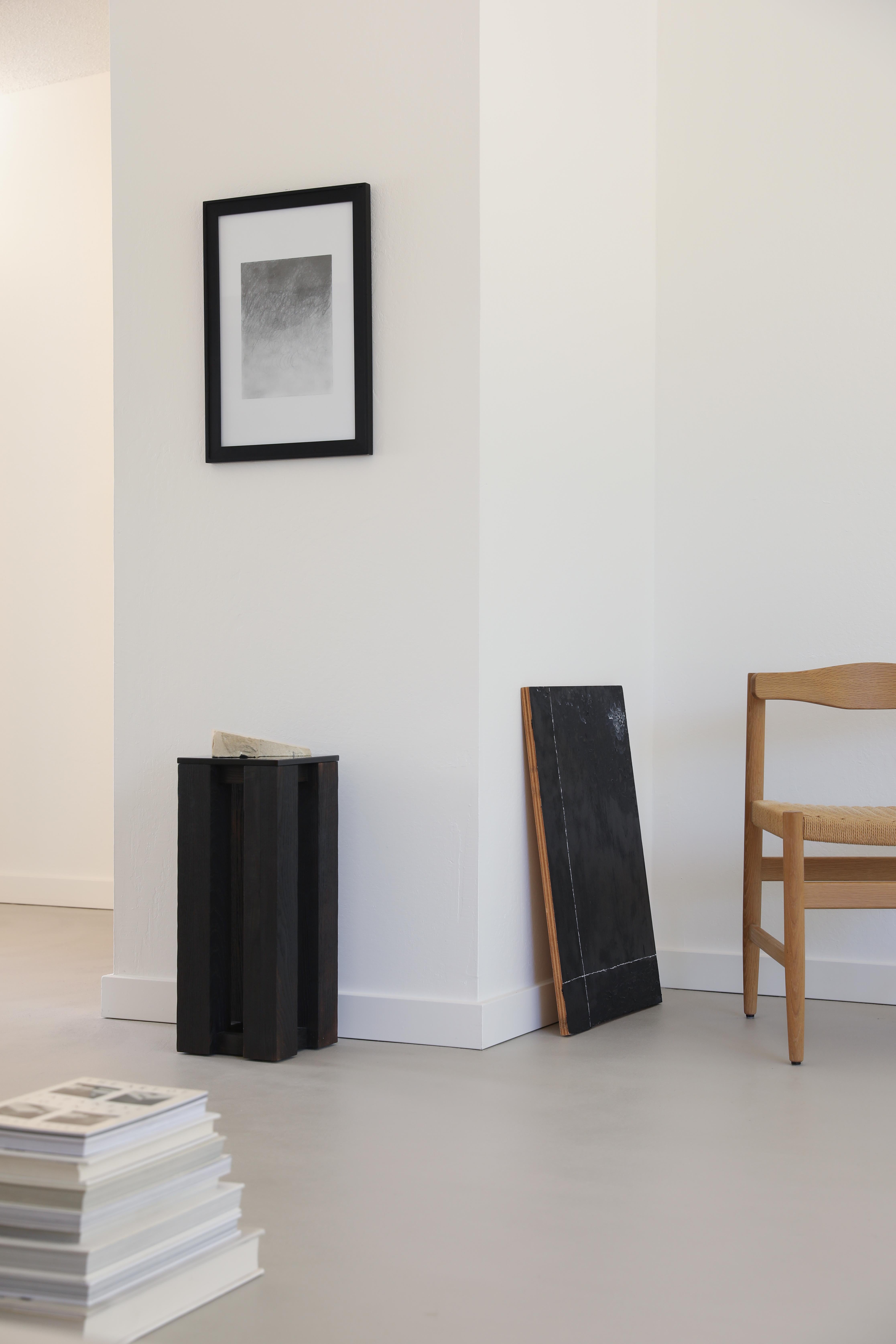Ash T-03 Side Table by Orlando Pippig For Sale