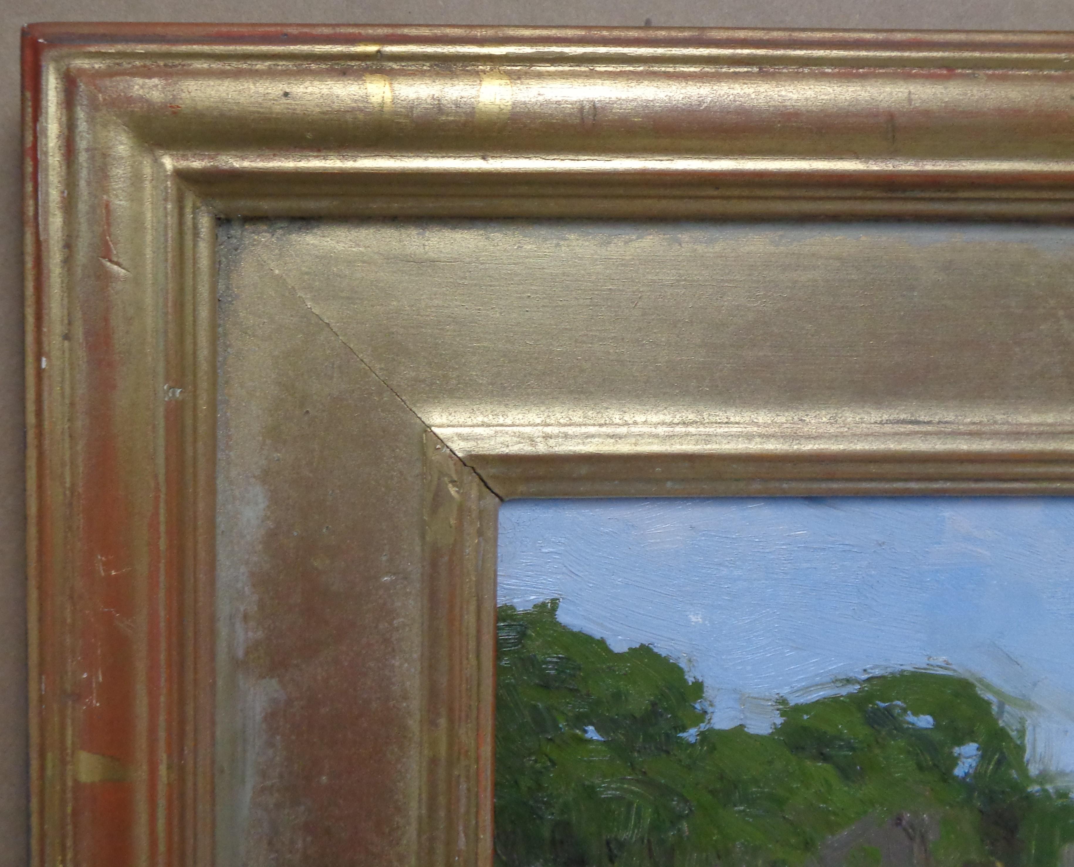 American Impressionist T Allen Lawson Seascape Oil Painting 1988 Mass. Marine For Sale 2