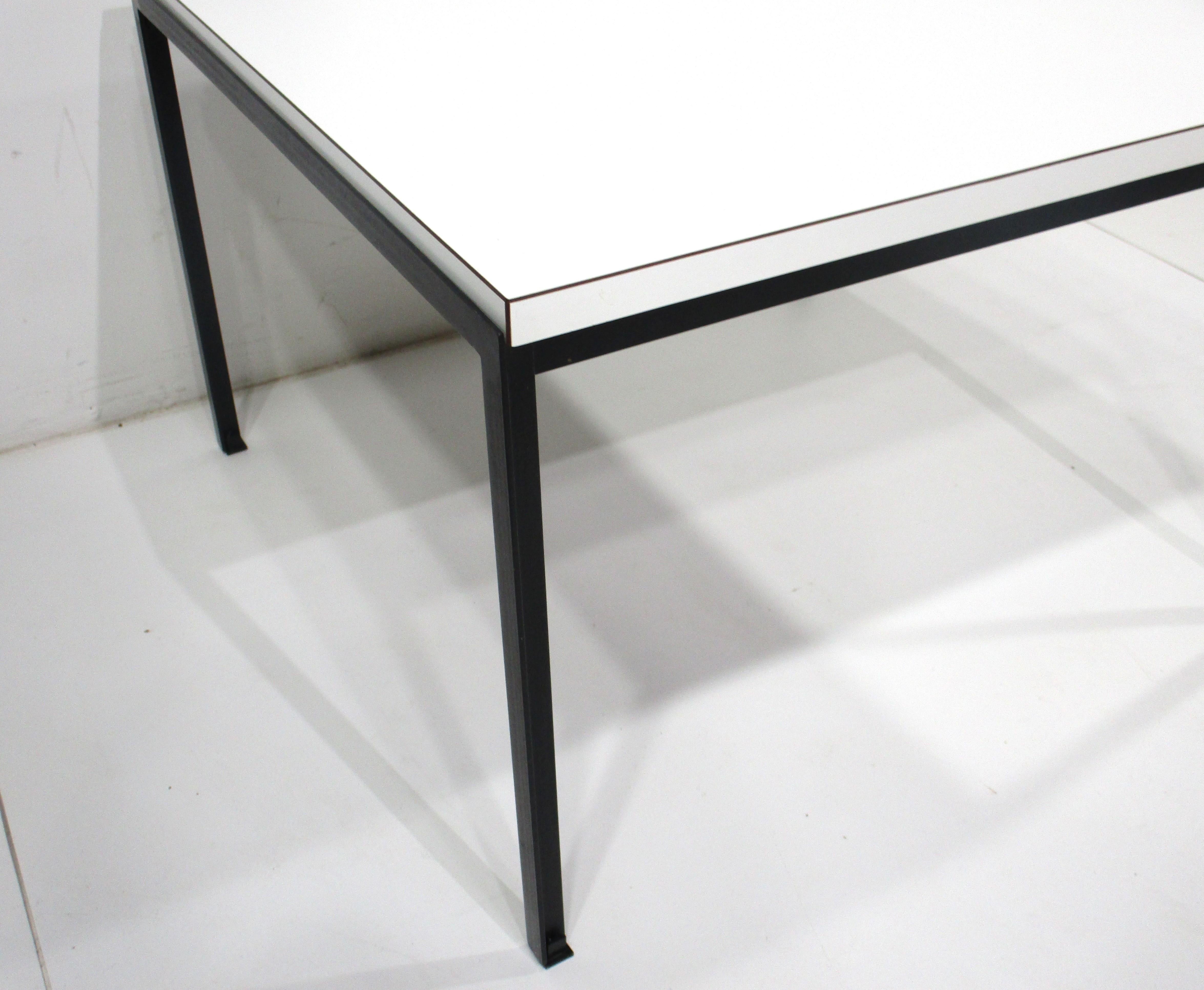 Steel T Angle Side Table by Florence Knoll for Knoll  For Sale