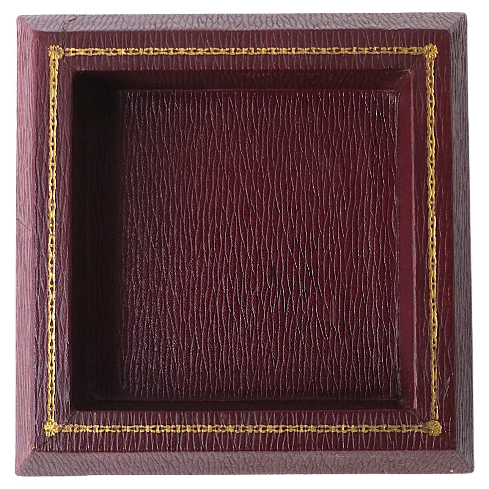T. Anthony Leather Jewelry Catchall, Made in England