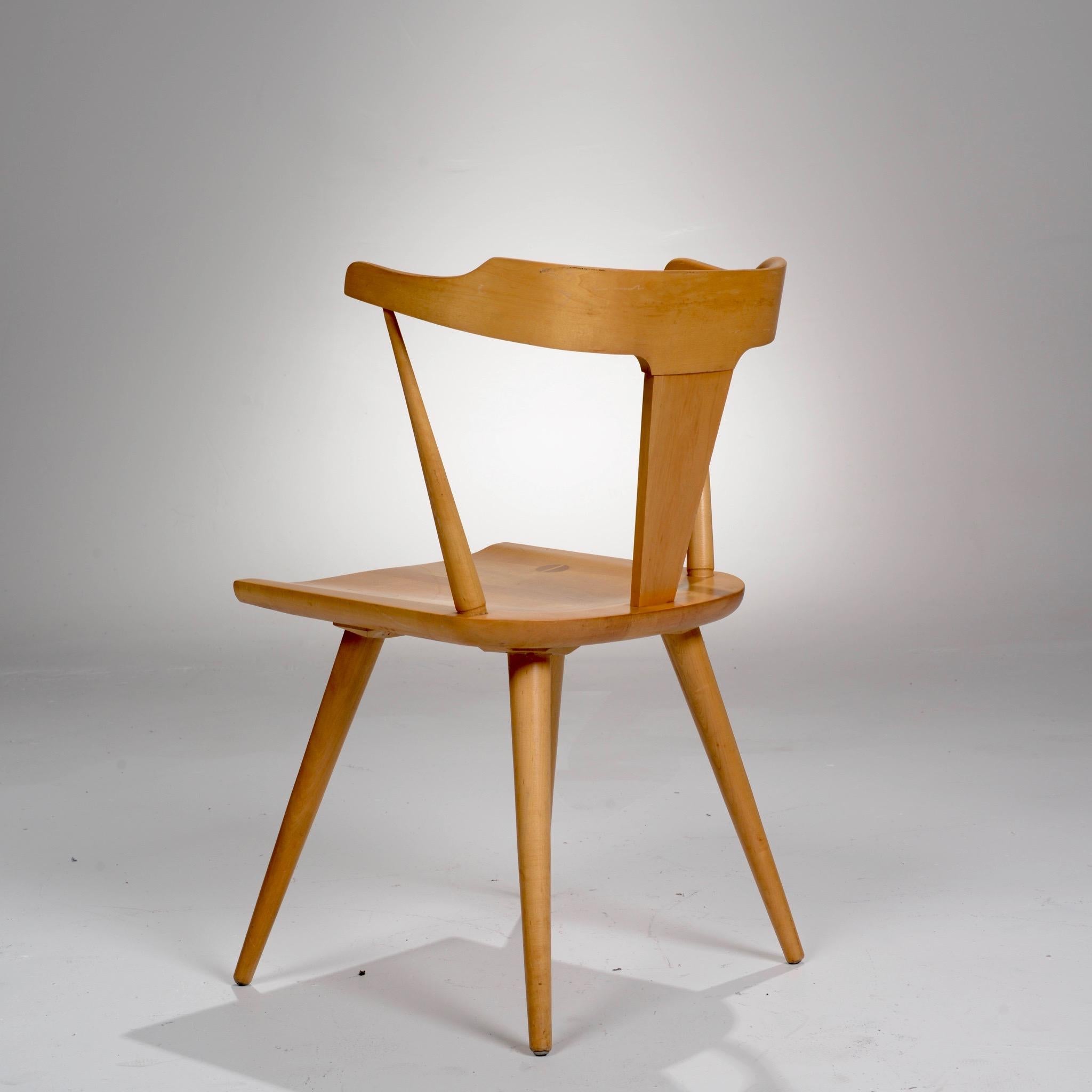 Mid-Century Modern T-Back Planner Group Chair by Paul McCobb for Winchendon For Sale