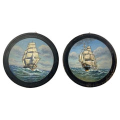 T. Bailey Paintings Of Clipper Ships