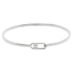 T-Bangle in Polished Sterling Silver, Size XS