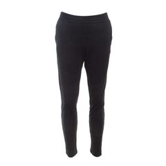 T by Alexander Wang Pantalones de chándal de punto negros M