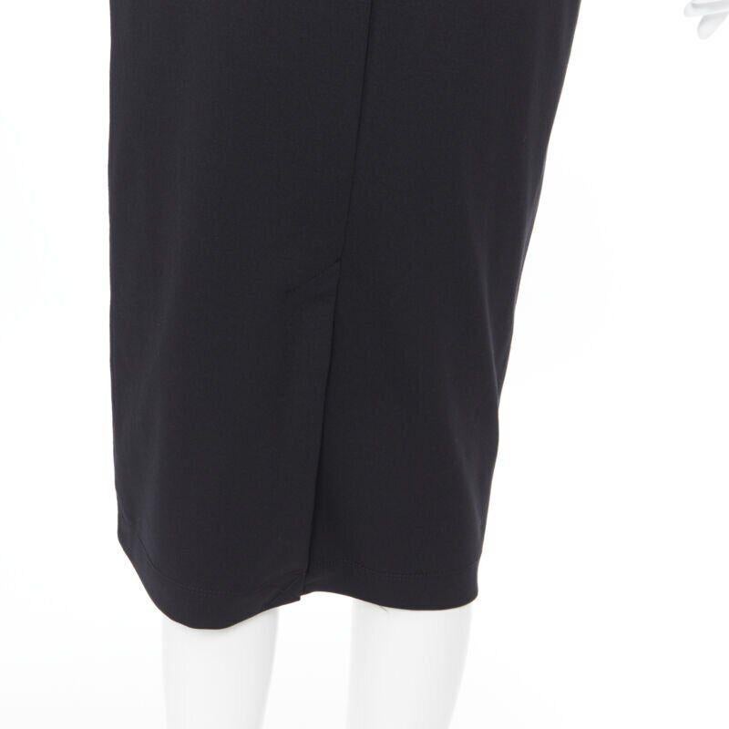 T BY ALEXANDER WANG black rayon polyester centre slit stretch pencil skirt S
Reference: LNKO/A01449
Brand: T Alexander Wang
Designer: Alexander Wang
Model: Midi skirt
Material: Rayon
Color: Black
Pattern: Solid
Closure: Zip
Extra Details: Centre