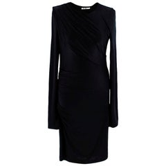 T by Alexander Wang Black Ruched Midi Dress - Size M