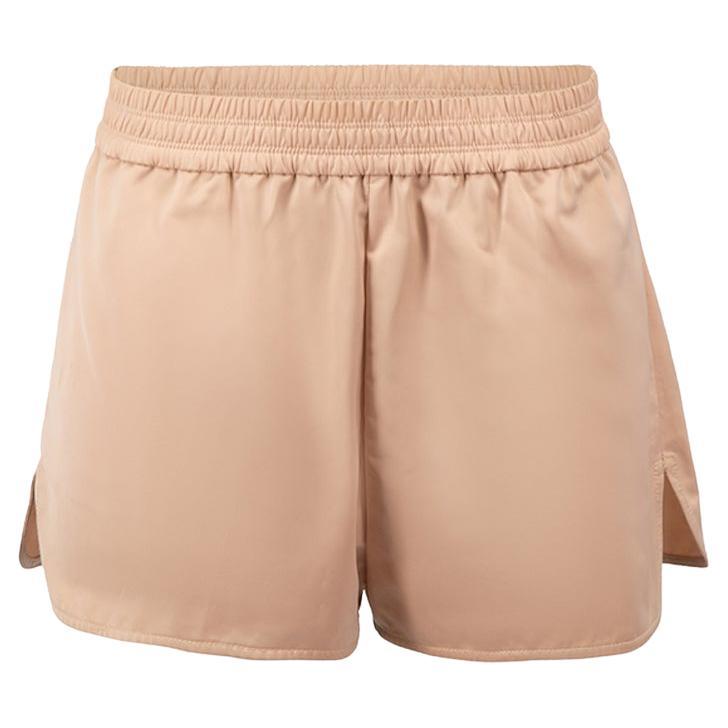 T by Alexander Wang Pink Elastic Waistband Mini Shorts Size S For Sale
