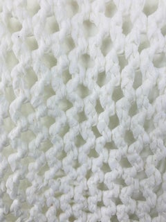 T by Alexander Wang White Knit Sweater Top, Size Small