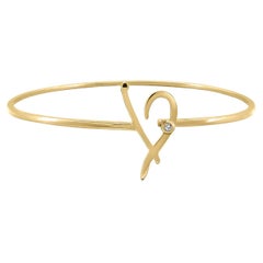 T by ThoSay 1 Diamant-Armreif - 14K Gold, Diamant im Brillantschliff