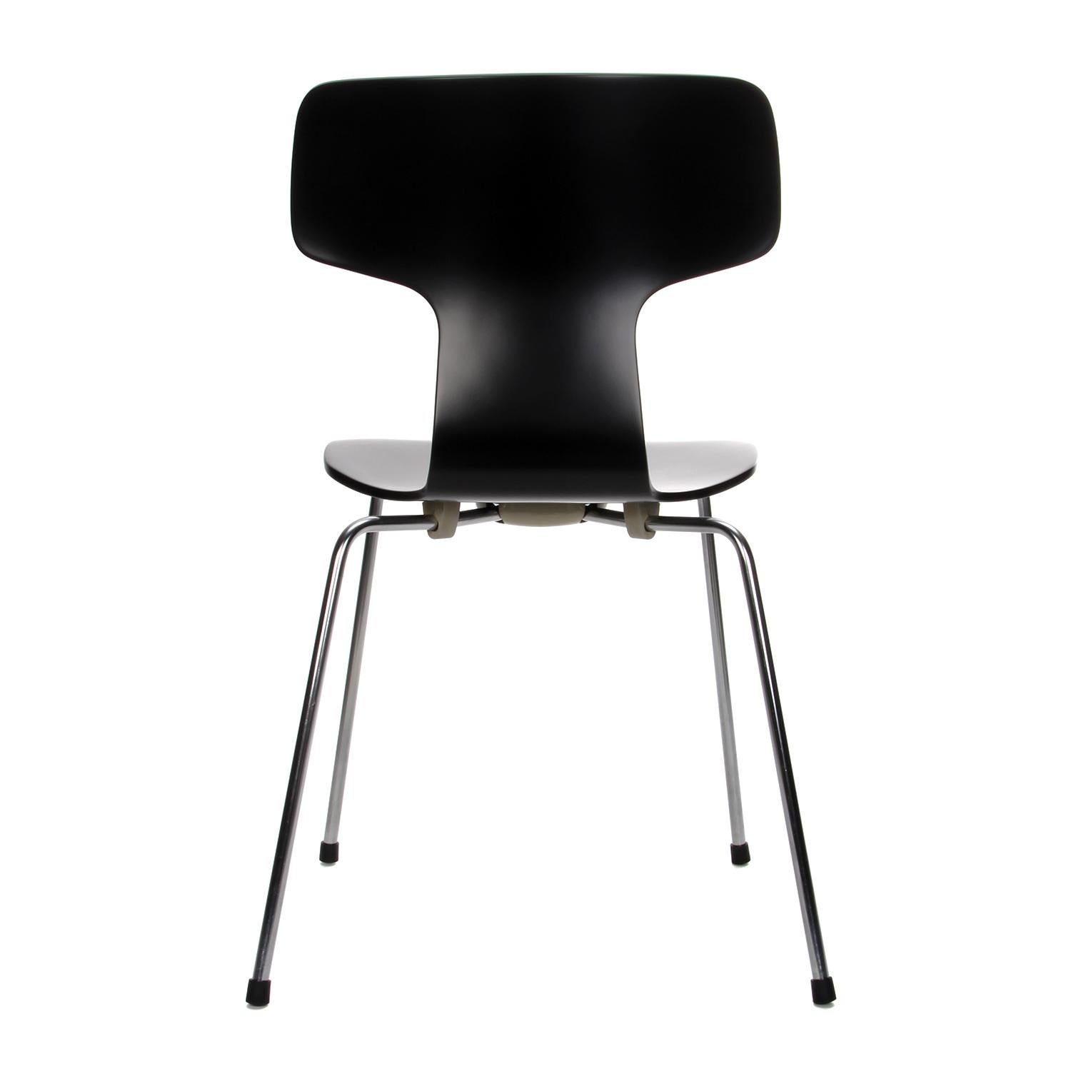 Danish T-CHAIR Model 3103 Chair by Arne Jacobsen, Fritz Hansen, 1957