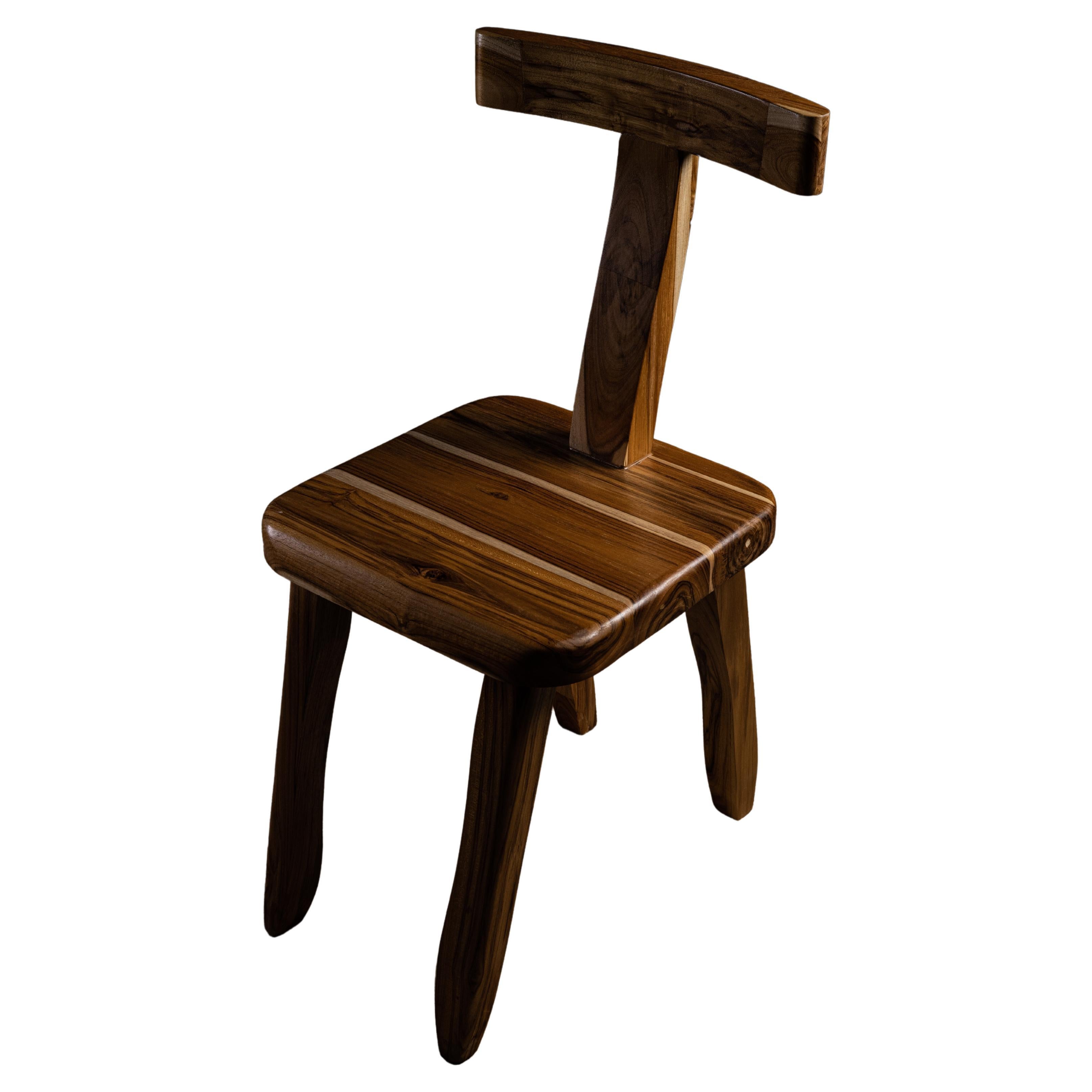 T- Chair, Teak For Sale