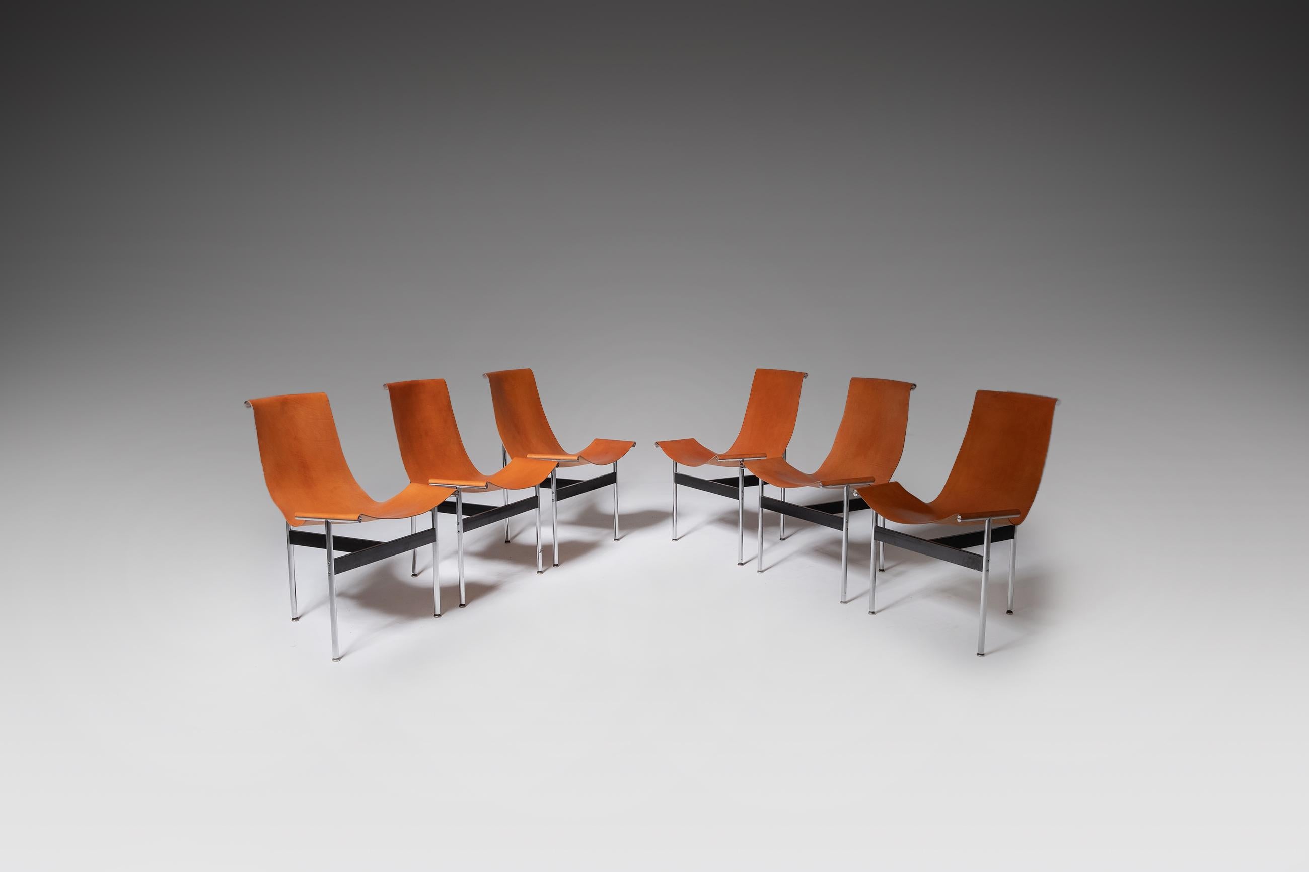 T-Chairs by Katavolos, Kelley and Littell for ICF, 1952 2