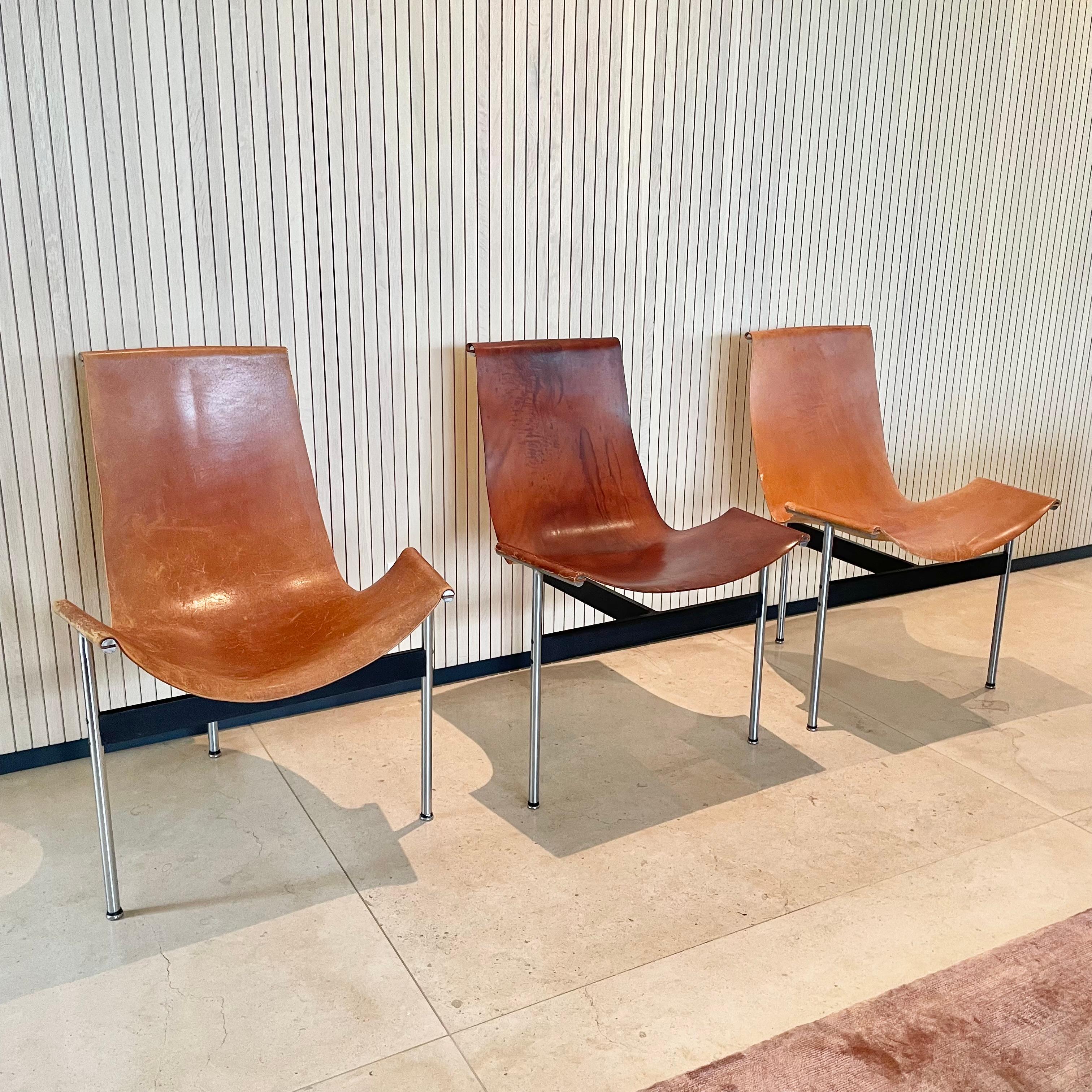 American T Chairs by Katavolos, Littell and Kelley for Laverne, 1950s USA