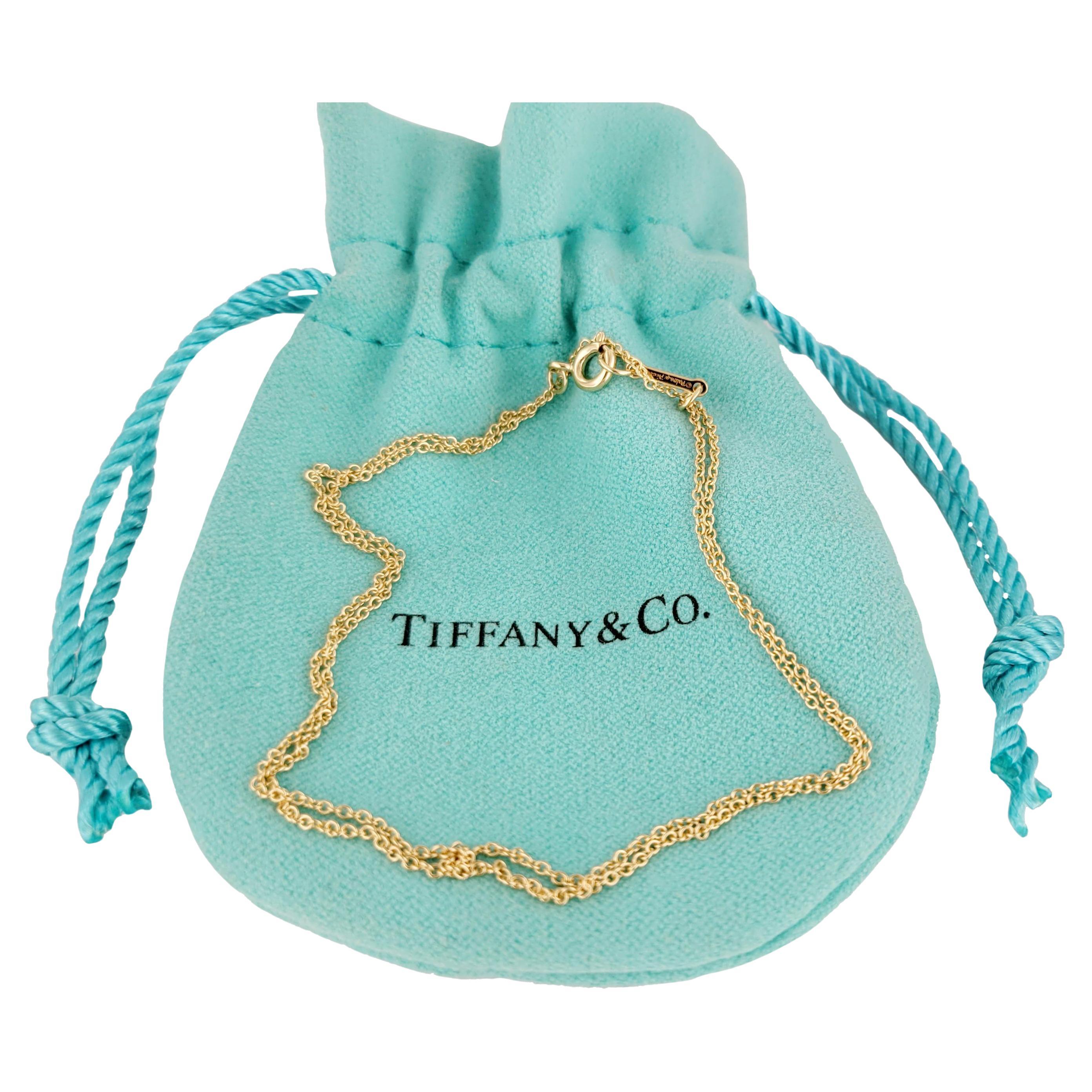 T& Co Paloma Picasso Chain in 18K Yellow Gold 16''
