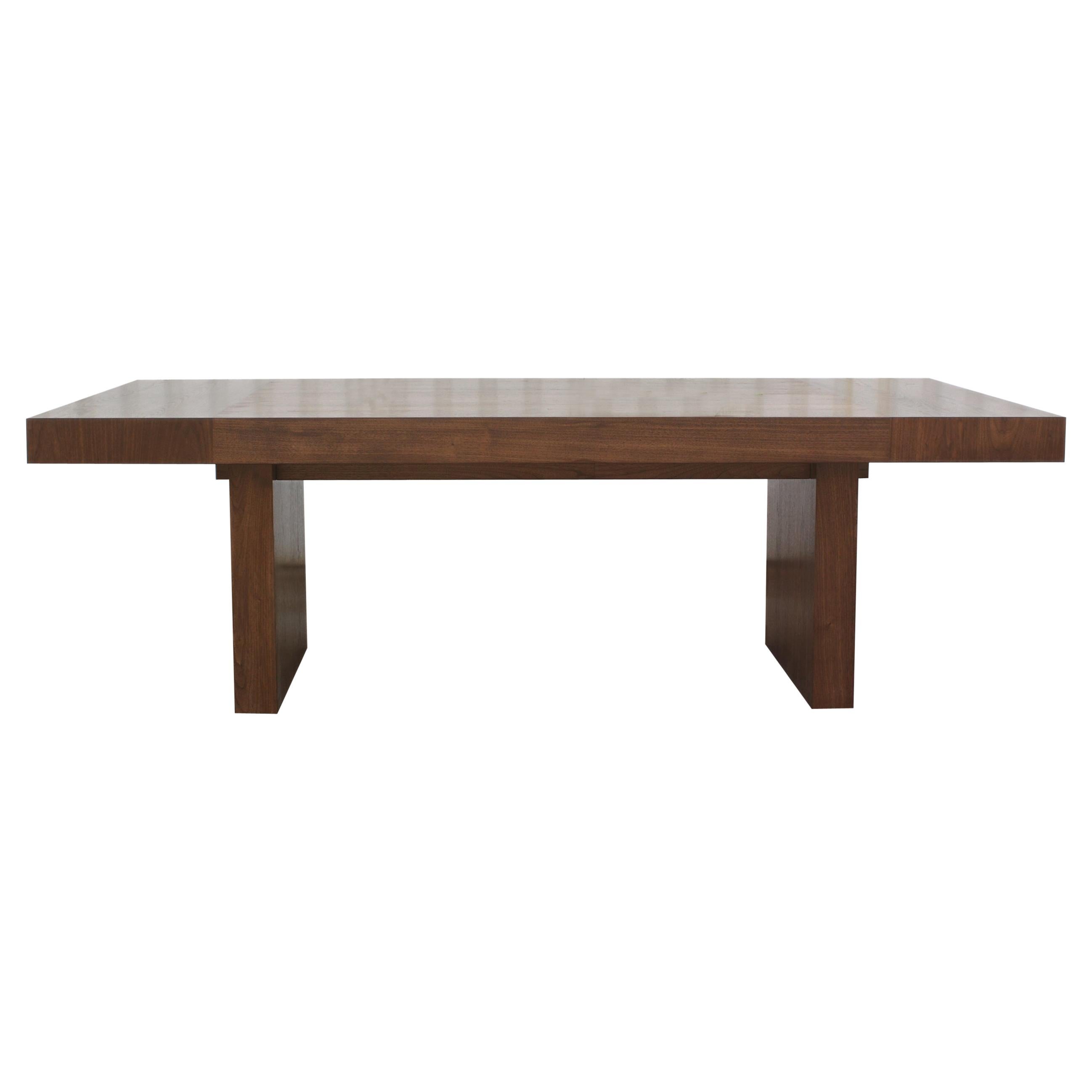 T Dining Table in Oiled Walnut by May Furniture